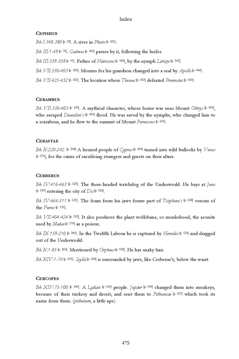 Ovid: The Metamorphoses - Page 475